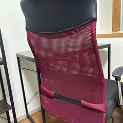 パソコンデスク　イス　セット売りの画像