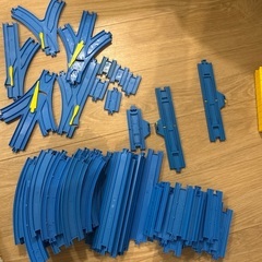 プラレール　レール、脚　大量の画像