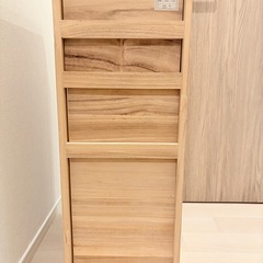 桐タイルトップワゴン(Nナチュリープ)の画像