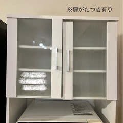 【※訳有り】　ニトリ　レンジ台　食器棚の画像