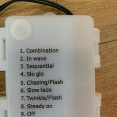 イルミネーションライト 100 LED ブルーの画像