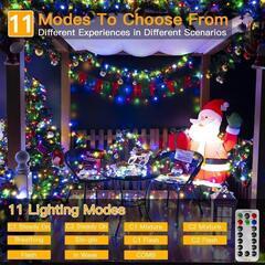 大特価⭐LEDイルミネーションライト USB式 リモコン式 ミュージックライトの画像