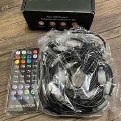 大特価⭐LEDイルミネーションライト USB式 リモコン式 ミュージックライトの画像