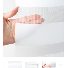 調光ロールスクリーン （コンビ3WH180x220）ニトリの画像