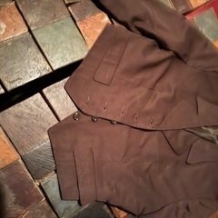 ロングスカートスーツ　セットアップ　レディースMサイズ　ハッシン　HASSIN 美品　ドレスの画像