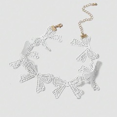 【未使用品】白リボン レース チョーカーの画像