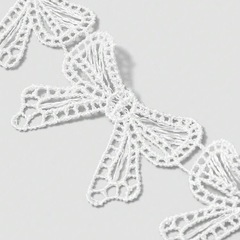 【未使用品】白リボン レース チョーカーの画像