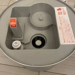 【美品】フランフラン Francfranc シレーヌ超音波式2WAY加湿器 グレーの画像