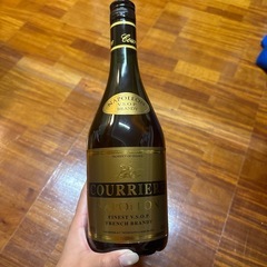 クリエール フレンチブランデー ナポレオン ファイネスト COURRIERE NAPOLEON FINEST 700ml 40% 洋酒 古酒 未開栓 ブランデーの画像