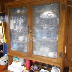 【受渡し者決定済み】食器棚　食器たくさん　USED　【東京 三鷹市】の画像