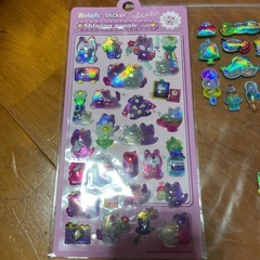 キラキラシールの画像