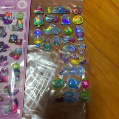 キラキラシールの画像