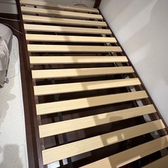 ニトリ  シングルベッド フレームの画像