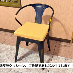 【早いもの勝ち❗️引き取り限定】ビンテージ風デザイン/スチールチェア/全6脚の画像