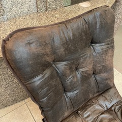 ヴィンテージスタイルハイバックチェア　インドア　アウトドアに　の画像