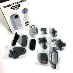 4Kアクションカメラ ウェアラブルカメラ 120度広角 ボディカメラ 広角 の画像