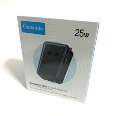 薄型軽量 海外変換プラグ 4ポート AC USB-A USB-C の画像