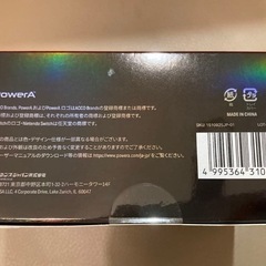 【新品未使用品】Switch プロコン 任天堂ライセンス商品 PowerA パワーエー スペクトラ・エンハンスド有線コントローラー for Nintendo Switch - ブラック 2個の画像