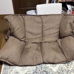 ２人がけリクライニング座椅子？ ソファー？ の画像