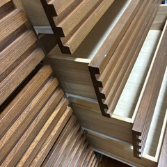 ６段引き出し式タンス　ウォールナットの画像