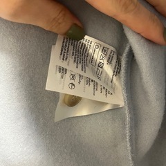 H&M ブルーボアジャケットの画像