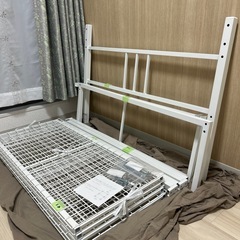 ニトリ　ベットフレームの画像