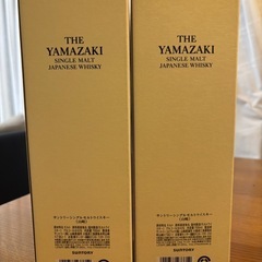 サントリー 山崎 NV 2本セット 700ml シングルモルト 箱付の画像