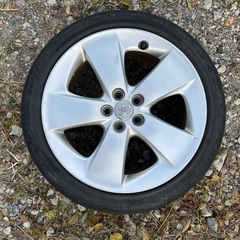 トヨタ純正 プリウス 30アルミホイール セット 215/45R17 4本セットの画像