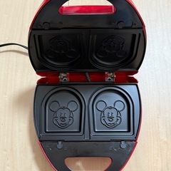 ワッフル・ホットサンドメーカー Ariete アリエテ Disney ミッキーマウスの画像