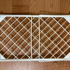 【差し上げます・12/16まで】折りたたみラック 棚　キッチン、シンク下、洗面台下などにの画像