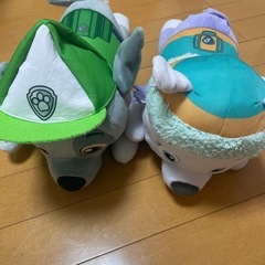 パウパトロールぬいぐるみセットの画像