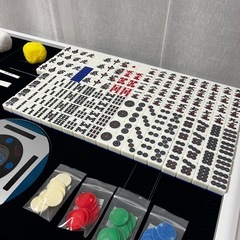 全自動麻雀卓アルバンスリム33mm牌折りたたみタイプの画像