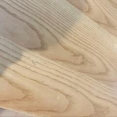 【引出付】優しい色味 温もりの木肌 北欧スタイル ダイニングテーブル【W115】の画像