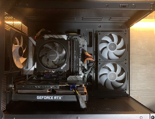 【売約済み】引き取り限定 高性能ゲーミングPC Ryzen7 5700X RTX3070