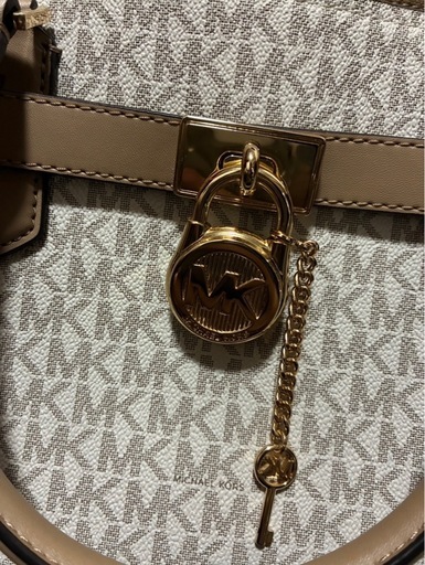 MICHEAL KORS HAMILTON サッチェル ミディアム - MKシグネチャー
