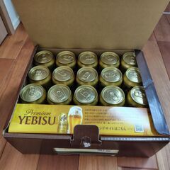 （お取引決定）缶ビール２０缶（ヱビスビール）の画像