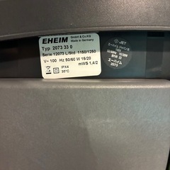 水槽ーフィルターの画像