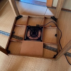 テーブル式電気こたつの画像