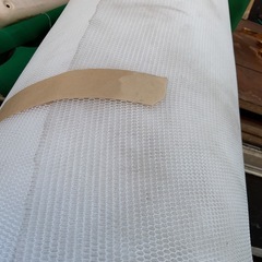 メッシュの様な二重構造、2本　ポリエステルナイロンなど混合素材しっかりした素材の画像