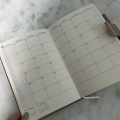 3COINS マンスリー手帳の画像