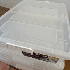 キャスター付き ベッド下収納 ニトリ製 三台の画像