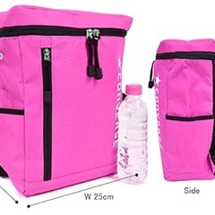 CONVERSE リュックサック デイパック スクエア A4 キッズ 黒の画像