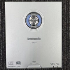 Panasonic LF-P767C ポータブルDVD MULTIドライブ 外付け HDD　の画像