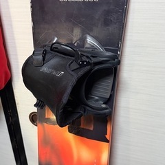 SIMS スノーボード ビンディング付の画像