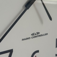 ✅電波式　大きな壁掛け時計の画像