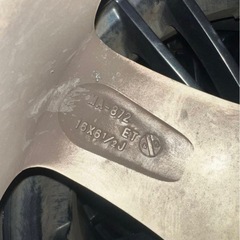 【取引中】16インチ、オーリス使用スタッドレスタイヤ付きアルミホイールの画像