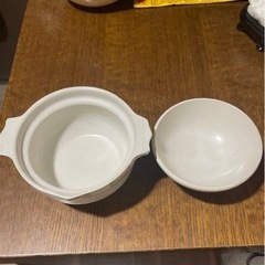 小さな土鍋の画像