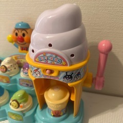 アンパンマン　おもちゃ　ソフトクリーム　の画像