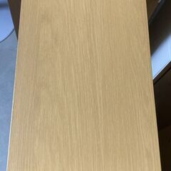 M664  本棚 扉付き キャビネット 木製 薄方収納 インテリア家具 H90 ナチュラルの画像