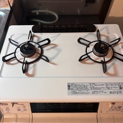 　Paloma 2口ガスコンロ　両面焼きの画像